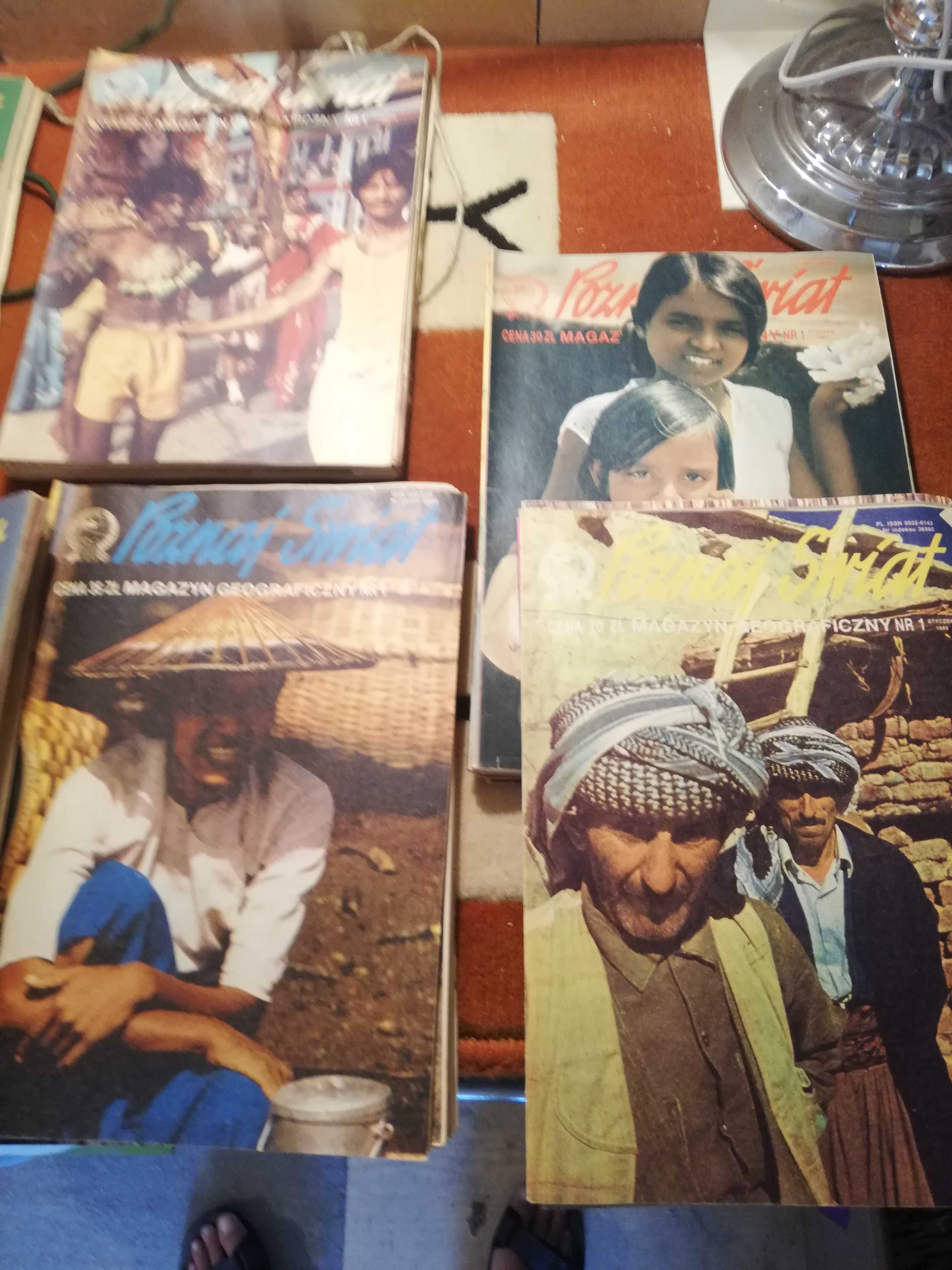 Miesięcznik "Poznaj Świat" - roczniki od 1977 do 1989