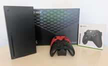JAK NOWY ! Xbox Series X 1TB SSD / 2 pady / Ładowarka / Akumulatory!