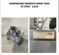 Compressor GT 270lt 5.5cv