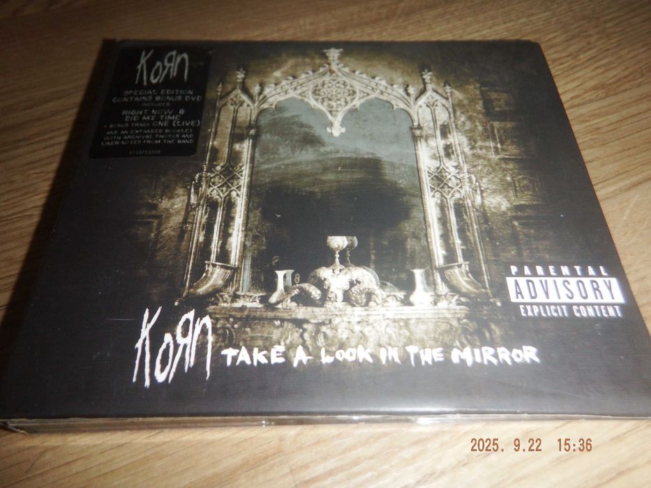 KORN - Take a look in the mirror   CD + DVD   digipack   LTD