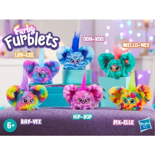 М`яка інтерактивна іграшка міні Фербі Furby furblets mini
Furby Furble