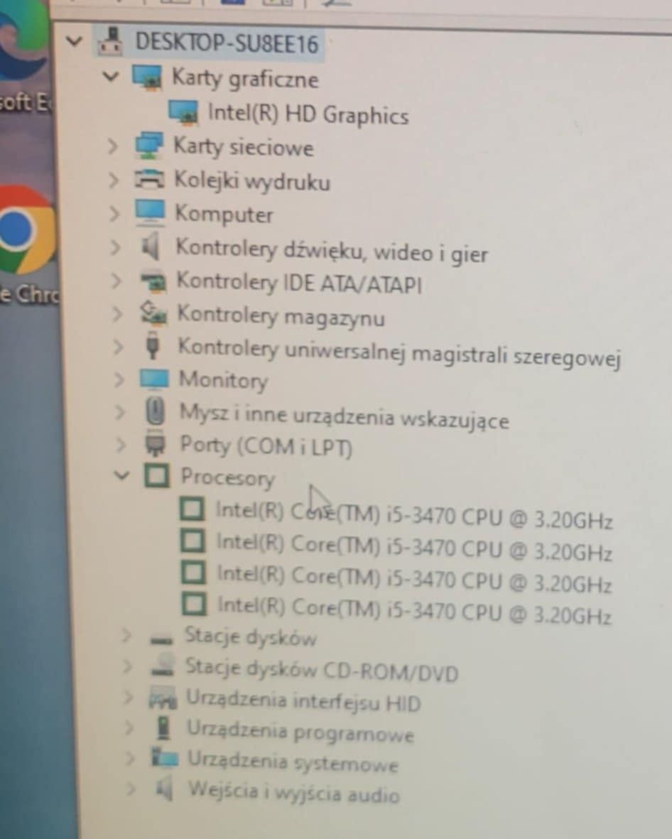 Komputer stacjonarny Dell Optiplex 7010 8 GB DDR3 i5 Windows 10