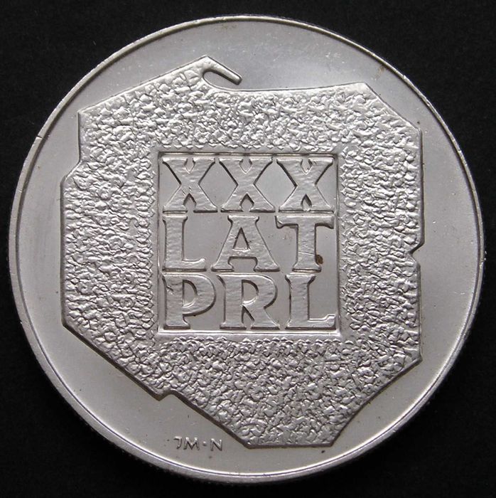 Polska 200 złotych 1974 - XXX LAT PRL - srebro