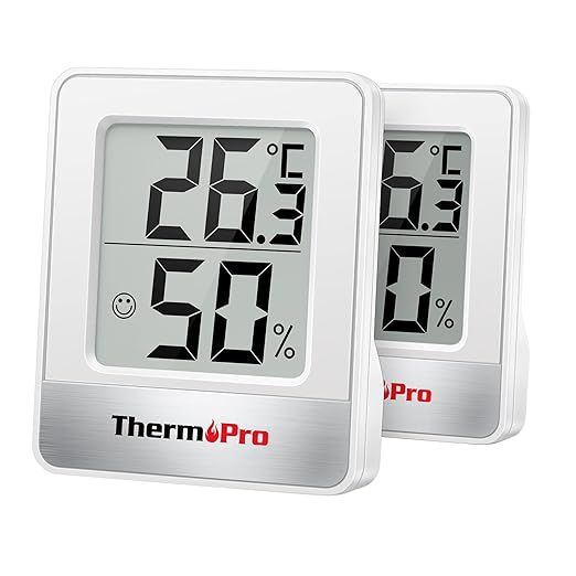 ThermoPro TP49-2 Mały Cyfrowy Higrometr Termometr do Użytku Domowego 2