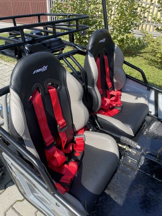 Buggy ASIX 125 cc dla 2 osób Spalinowy Koła pompowane 7 cali Automat