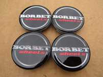 4x Dekielki Dekle Kapsle 14 15 16 17 18 19 20 Borbet Wheels 56 mm / 52 mm