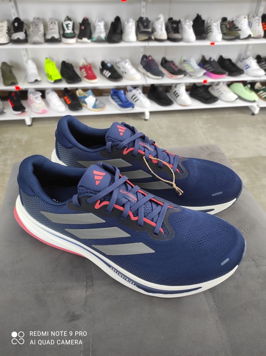 ОРИГІНАЛ 100% Кросівки Adidas Supernova Rise 2 M Navy Blue-Red Shoes45