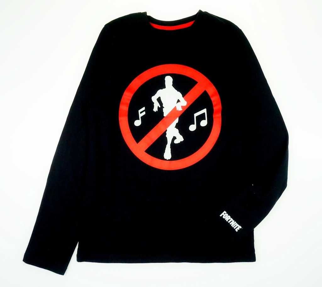 146-152cm -FORTNITE EPIC GAME czarna bluzka dla chłopca UNIKATOWA /952