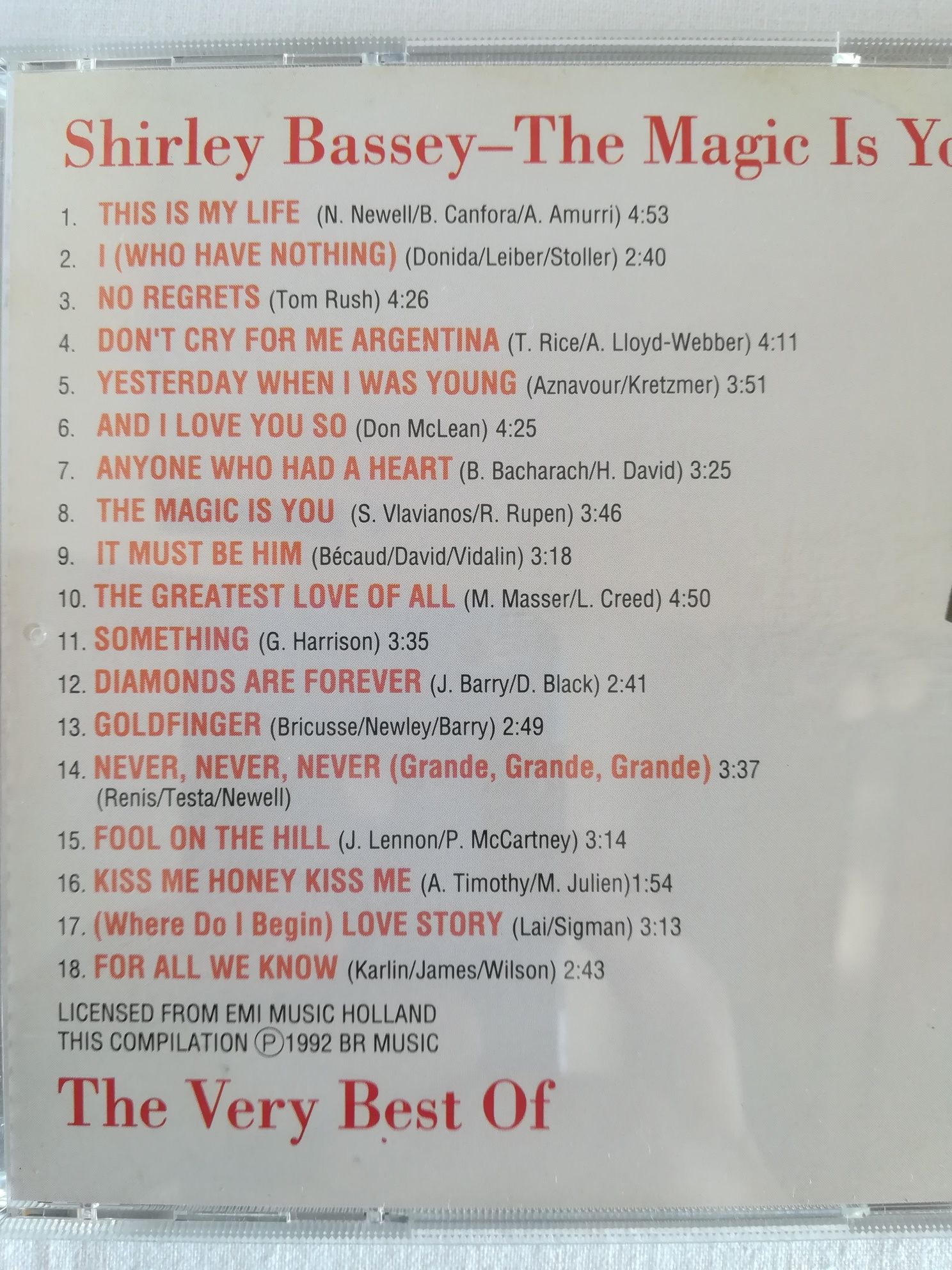 5 CD'S Música, Vários