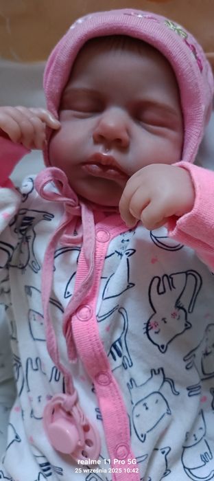 Nowa śliczna lalka typ reborn ok.50cm.