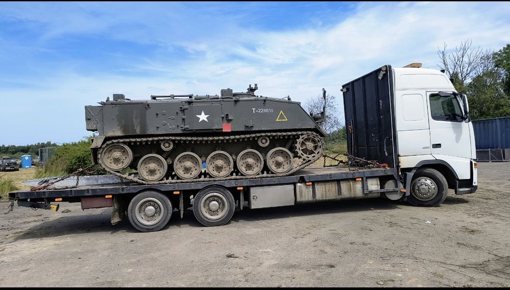 Laweta holowanie drogowa  Transport rolniczych budowlanych TIR GABARYT