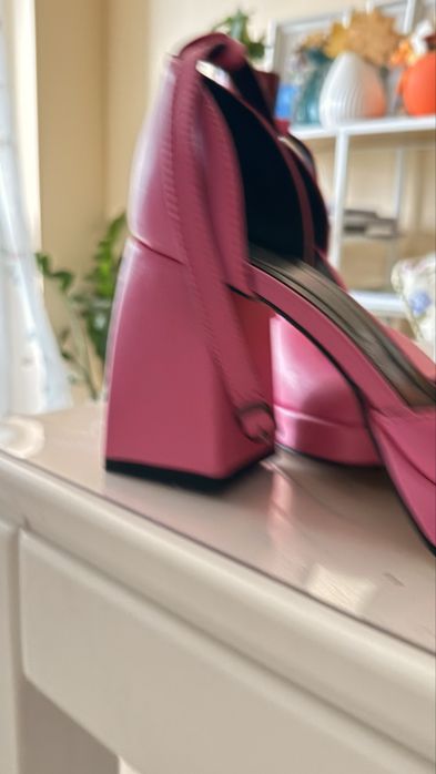 Туфлі святкові рожеві