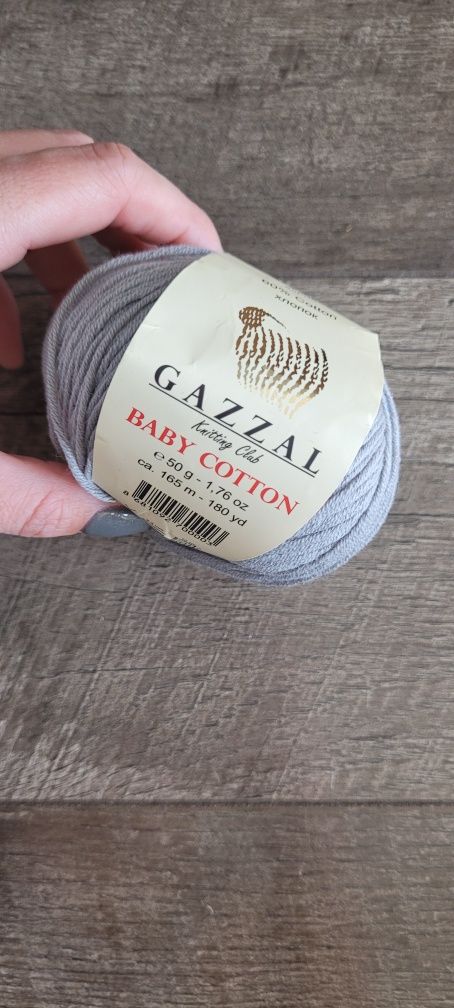 Wełna Gazzal baby cotton