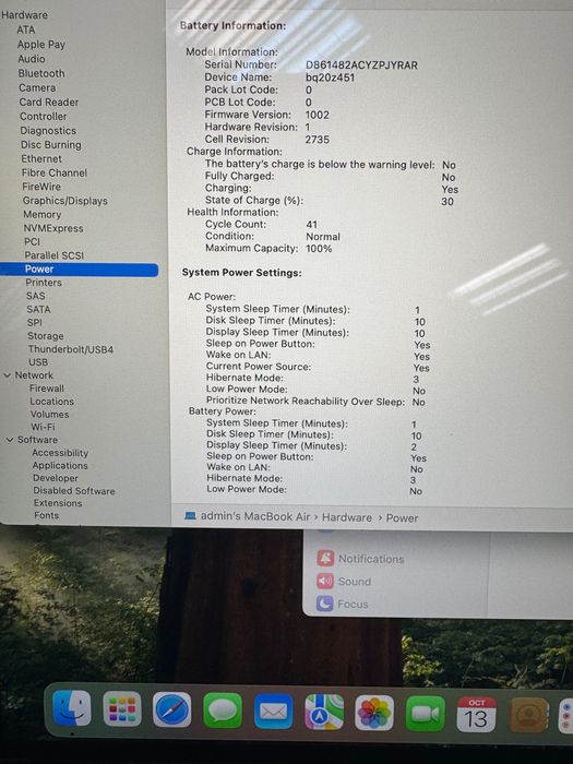 MacBook Air 13" 2020 Space Gary 8GB 256GB SSD