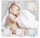 ręcznik z kapturem BEARTOP baby 90 x 90 cm