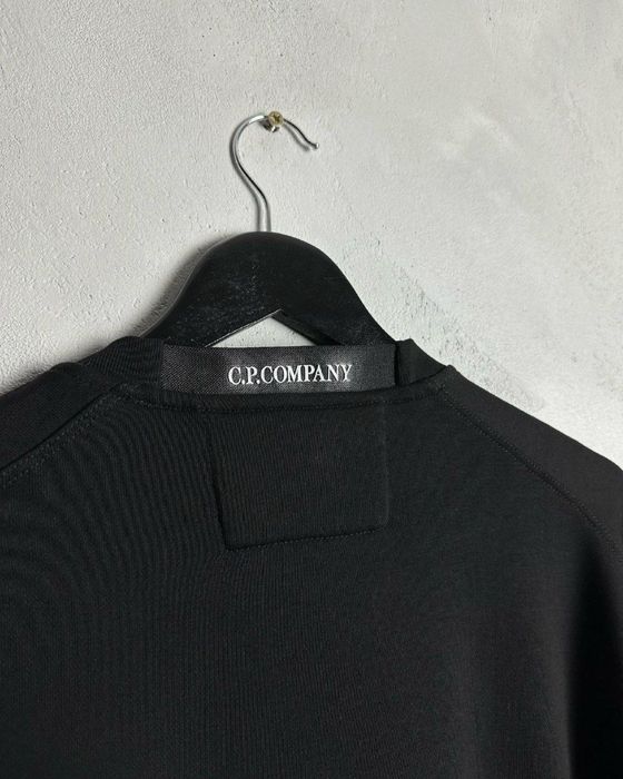 Чорний світшот CP Company Кофта СП Компані Худи Сіпіха Свитшот Сипиха