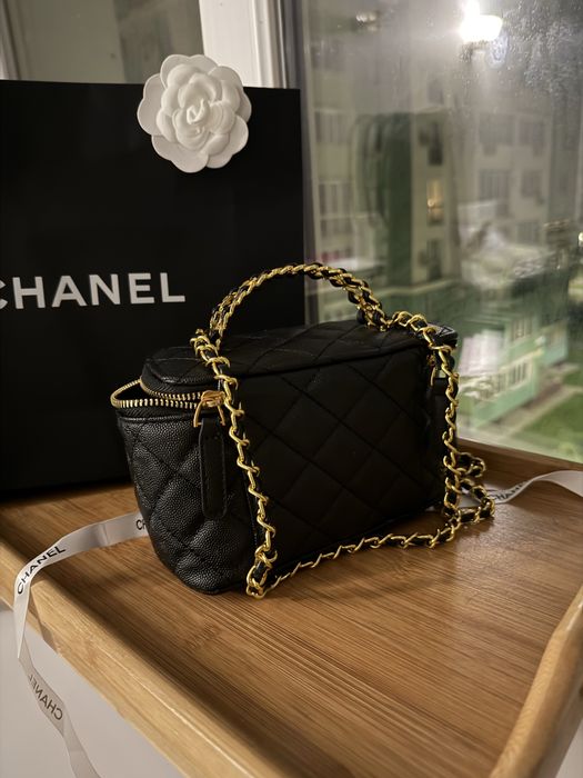Сумка Chanel чорна 17 розмір
