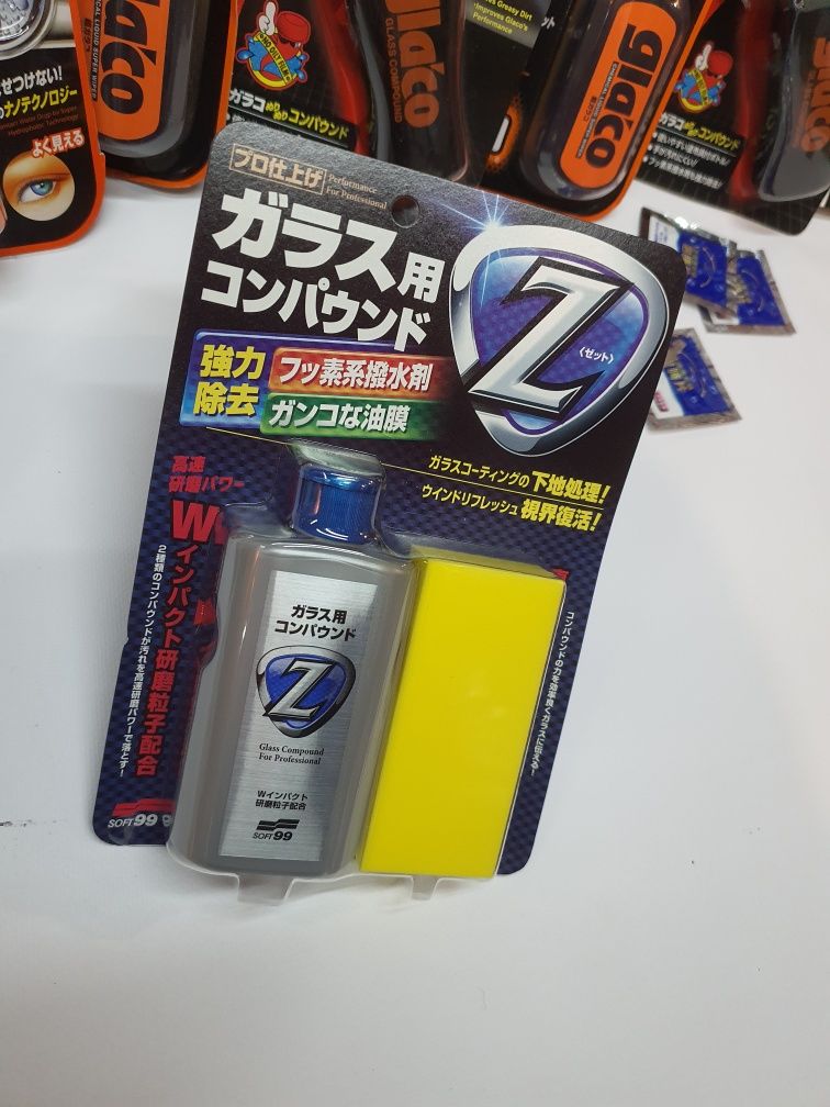 Глибокий Очищувач Скла Soft99 Glaco  Compound Z антидощ очисник