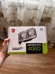 Відеокарта MSI GeForce RTX 4060 8GB Ventus 2X White | Комп'ютер