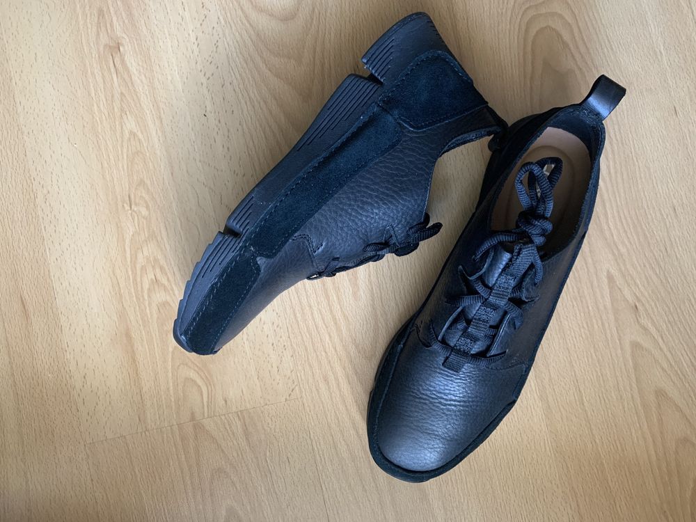 Buty męskie czarne Clarks Tri Solar nowe