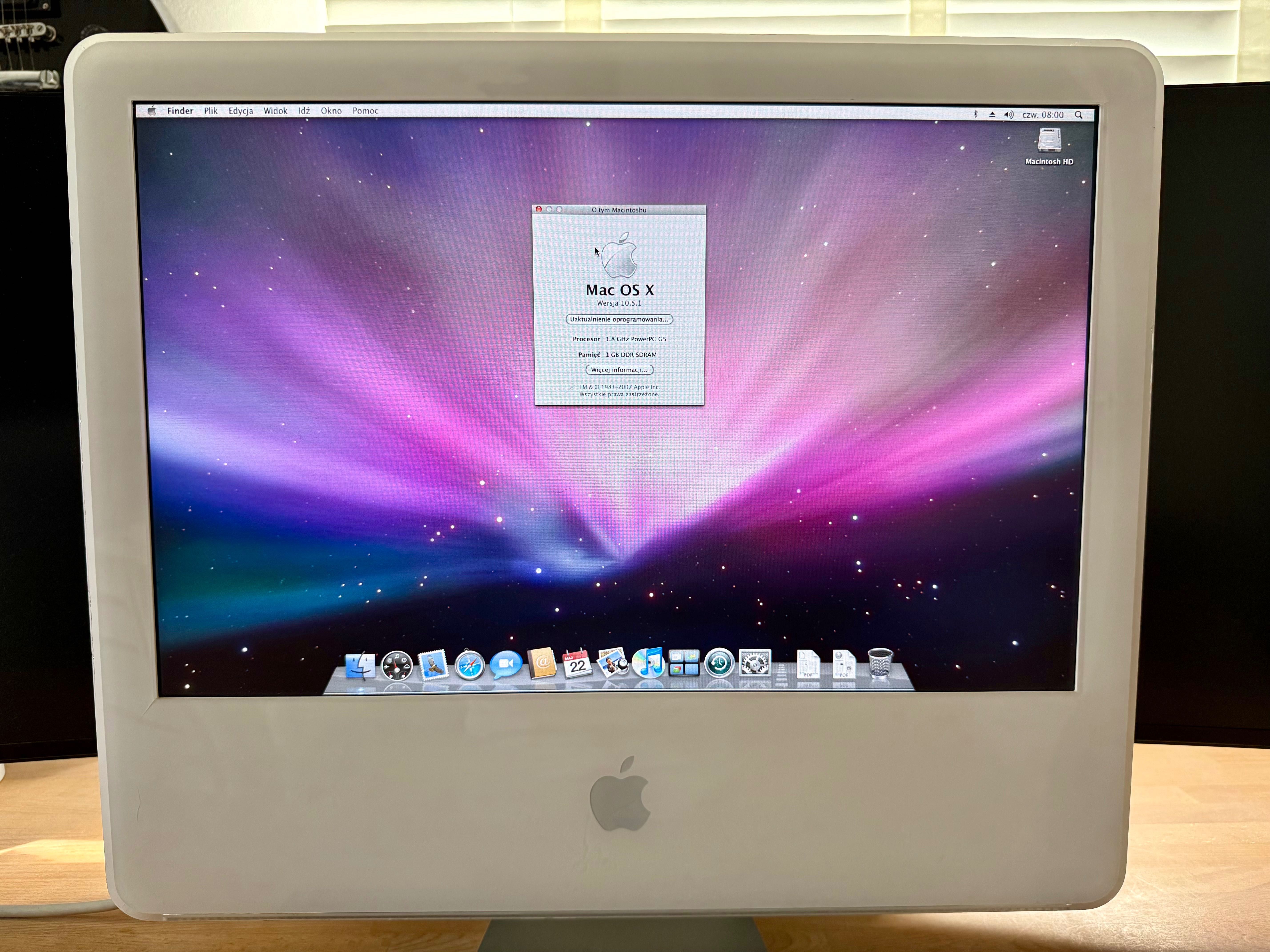 Apple Macintosh PowerPC iMac G5 20" - dostawa