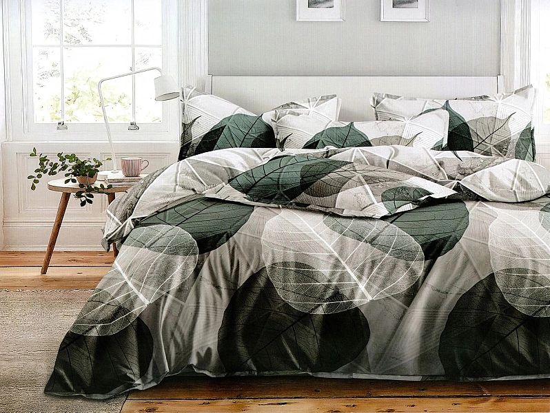 Pościel 200x220 Komplet 3 części Bawełna Satynowa Dalwin 982