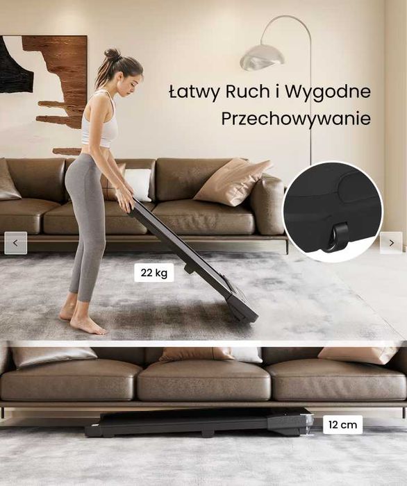 Nowa bieżnia 2w1 do biegania / pilot / FlexiSpot / fitness !A3328!