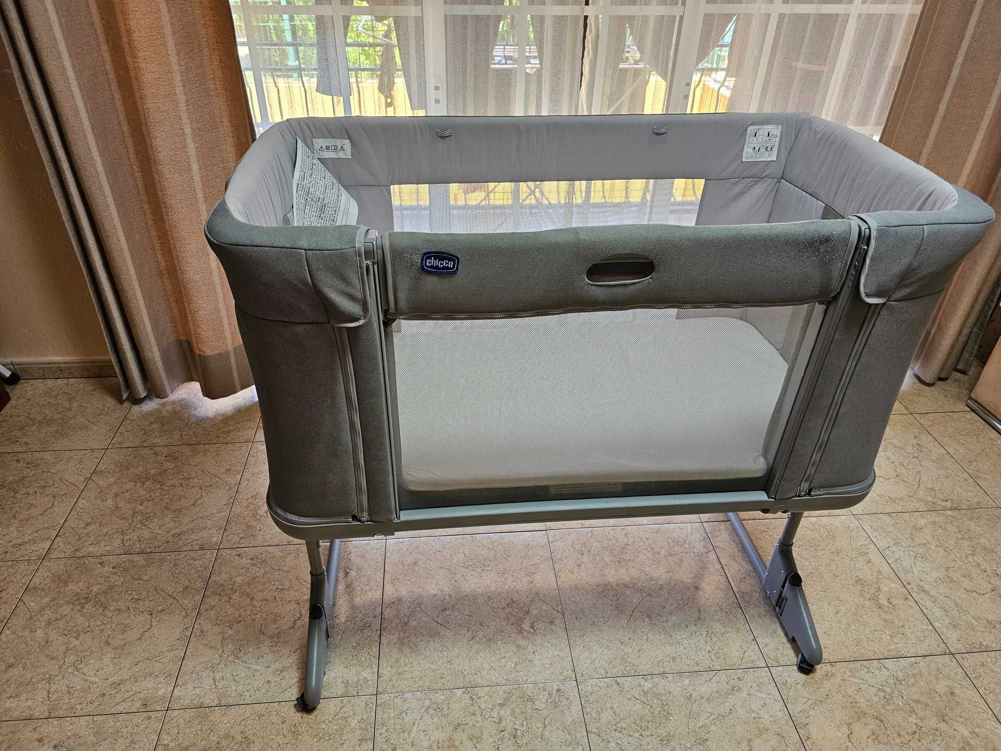 Cama CHICCO Next2Me Forever Cinza - EXCELENTE ESTADO