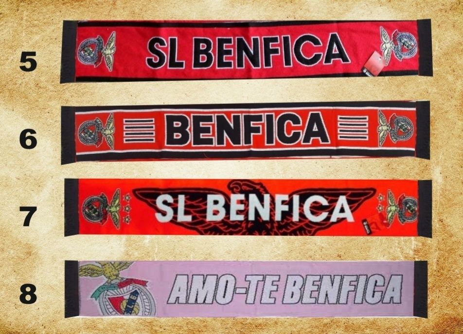 Sport Lisboa e Benfica cachecóis