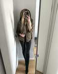 Khaki parka z zary