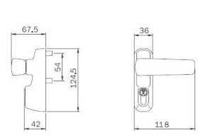 система антипаника Iseo Base  на 1 точку