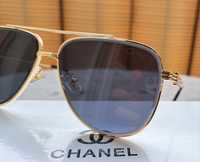 CARTIER męskie złote okulary przeciwsłoneczne  filtr UV 400 nowe