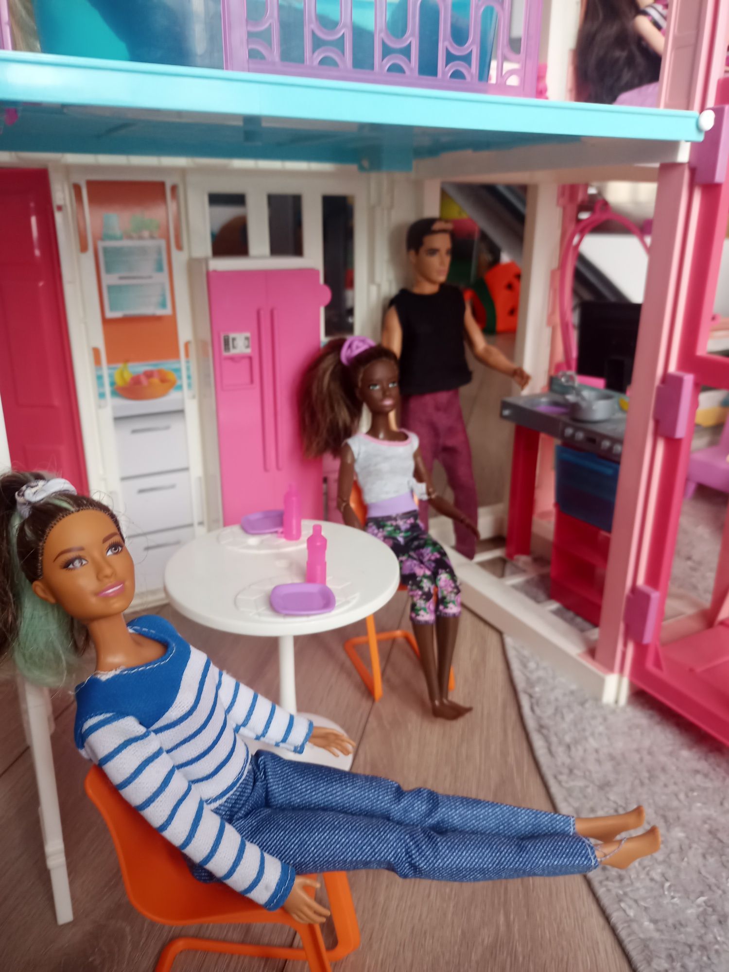 Domek dla lalek Barbie zestaw