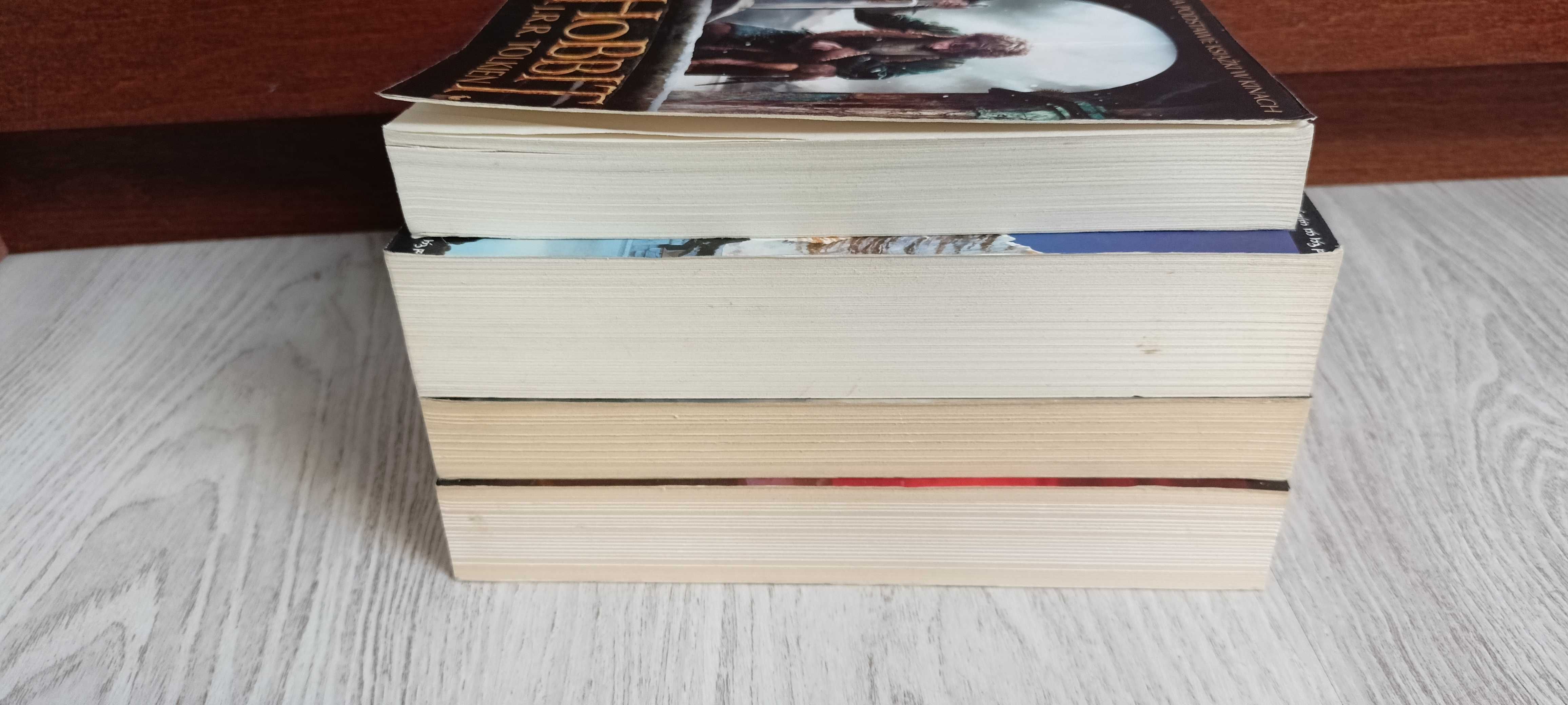 4x Tolkien Hobbit Niedokończone opowieści Dzieci Hurina Silmarillion