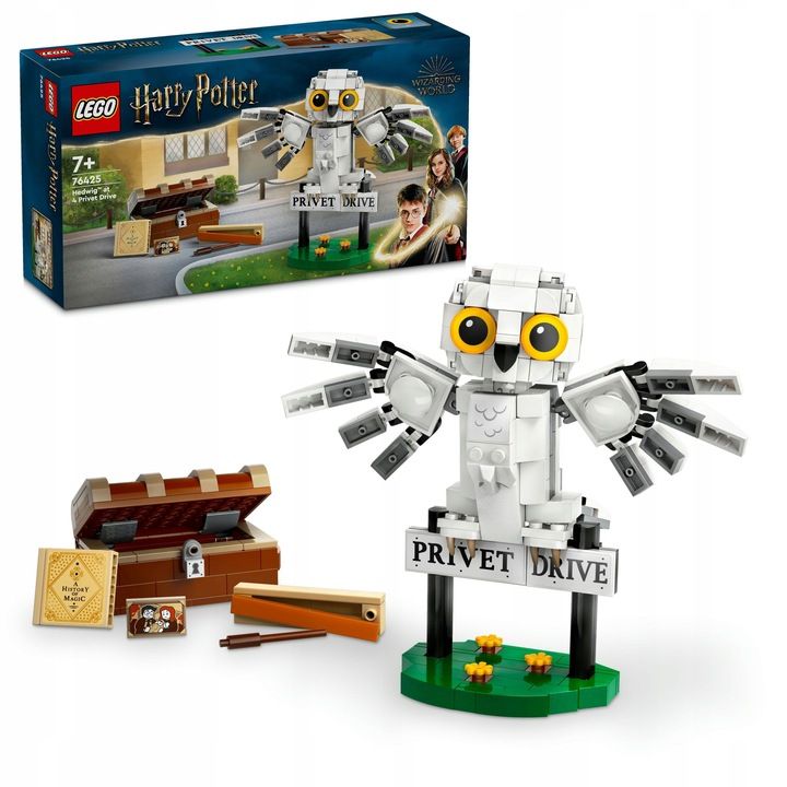 Lego Harry Potter Hedwiga Z Wizytą Na Ul. Privet Drive 4 76425