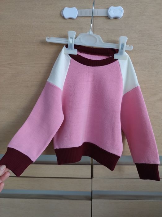 Bluza dziewczęca R. 92 różowa