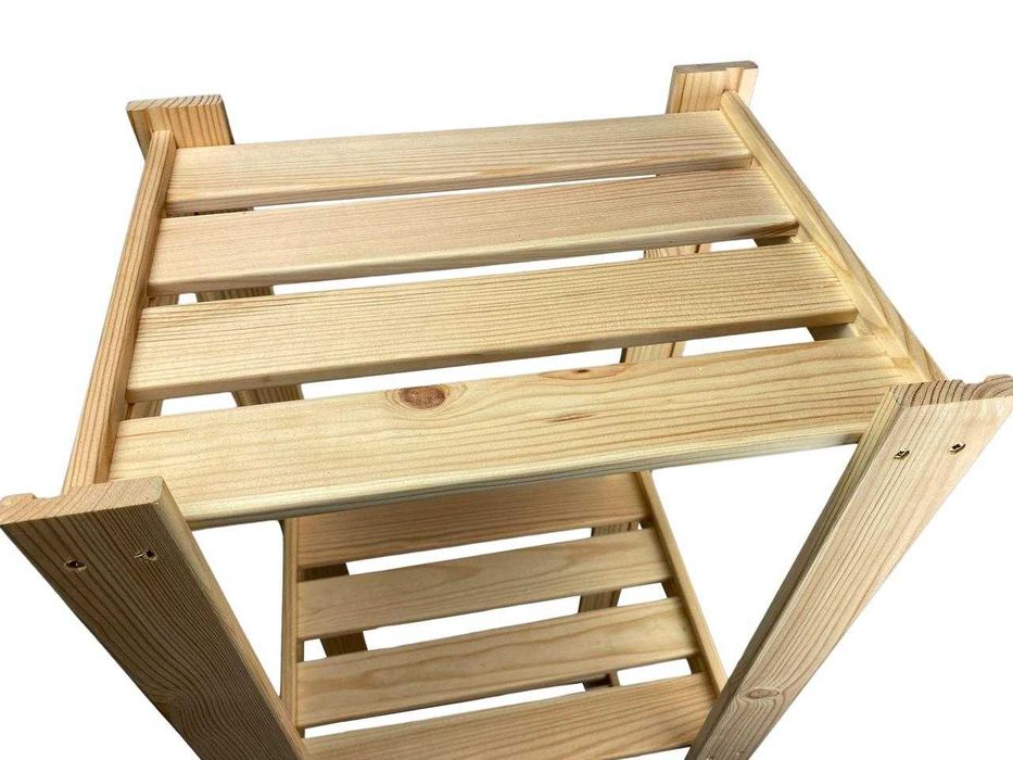 Стелаж дерев'яний Деревянный стеллаж Єтажерка Поличка з дерева