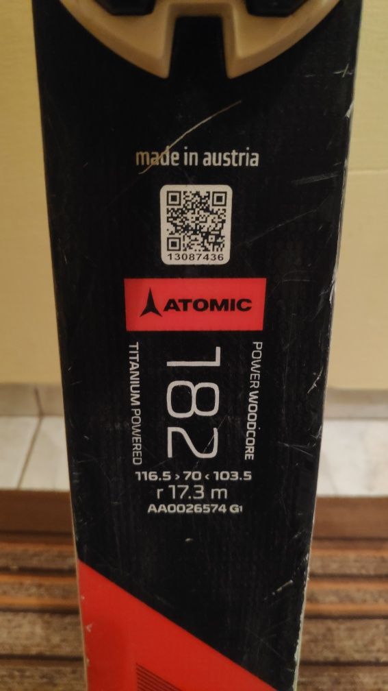 Narty dla zawansowanych Atomic Redster G7 182cm