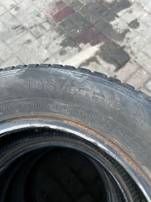 4 opony zimowe na sezon Nokian 195/65 r15 2014