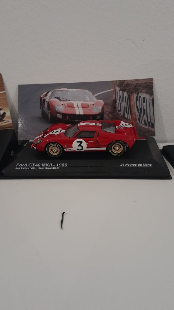 Coleção de modelos miniaturas de carros