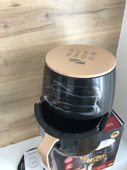 Аэрофритюрница фритюрница 3500W аэрогриль 6 л