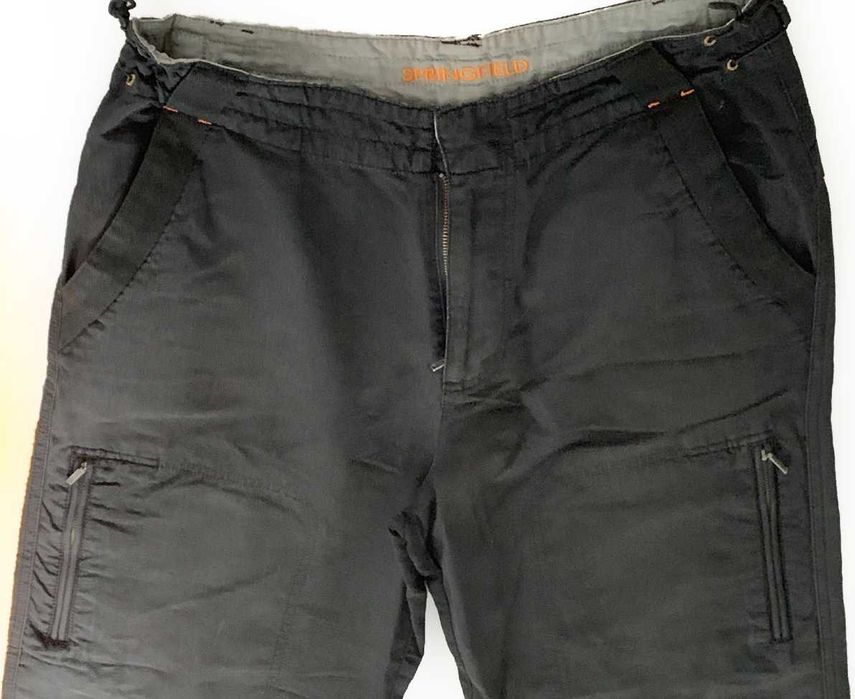 Calças de Adulto Unissexo Preto, Largas, como Novas