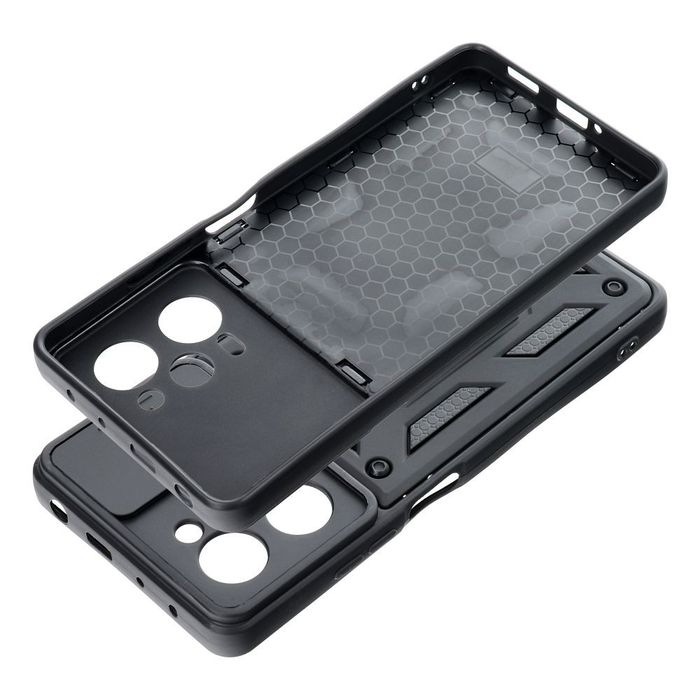 Etui Slide Armor Ring Camshield do Xiaomi Redmi Note 12 Pro 5G Black