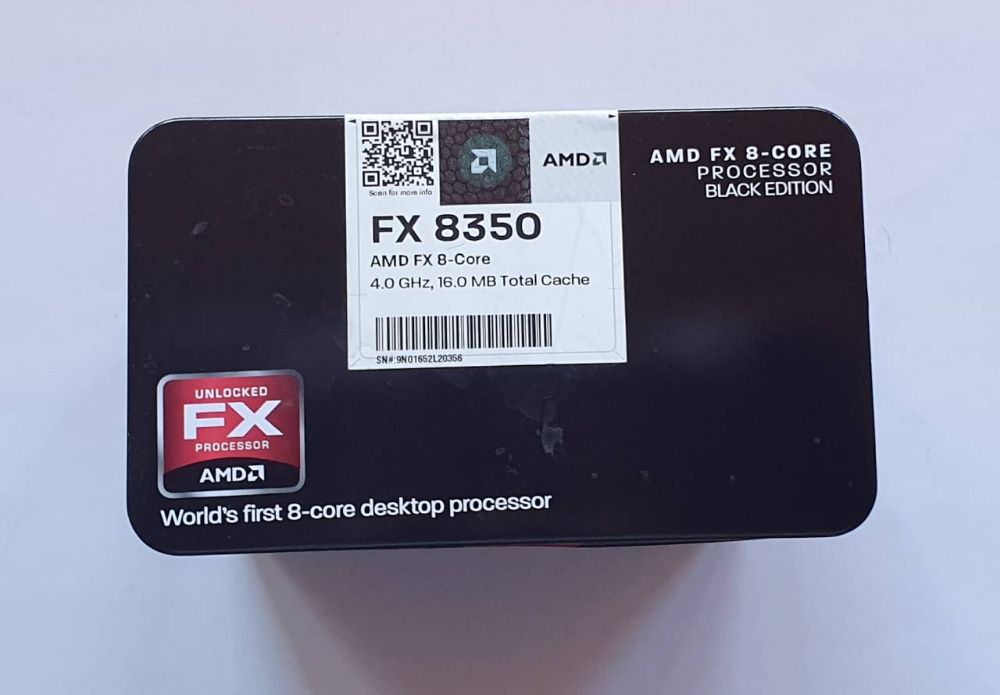 AMD FX 8350 Black Edition pudełko