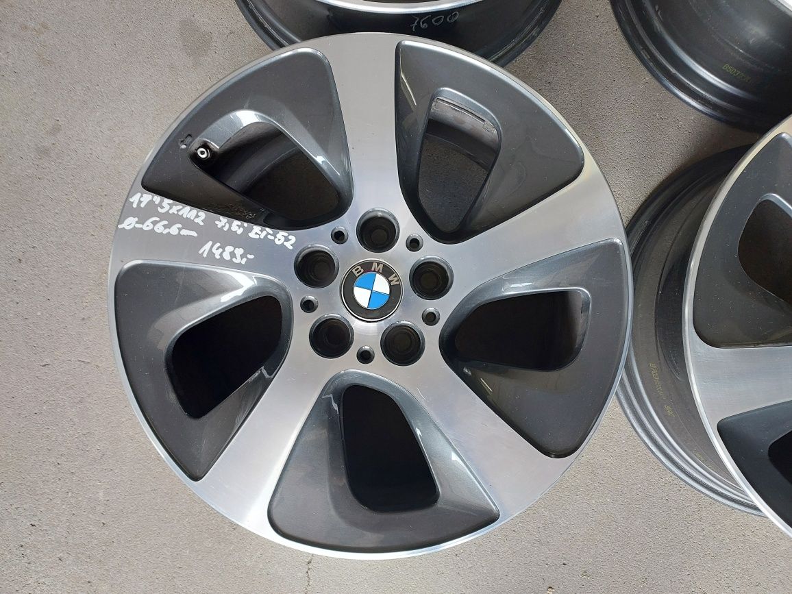 Oryginalne alufelgi BMW 17" 5x112 bi-kolor +czujniki ciśnienia!
