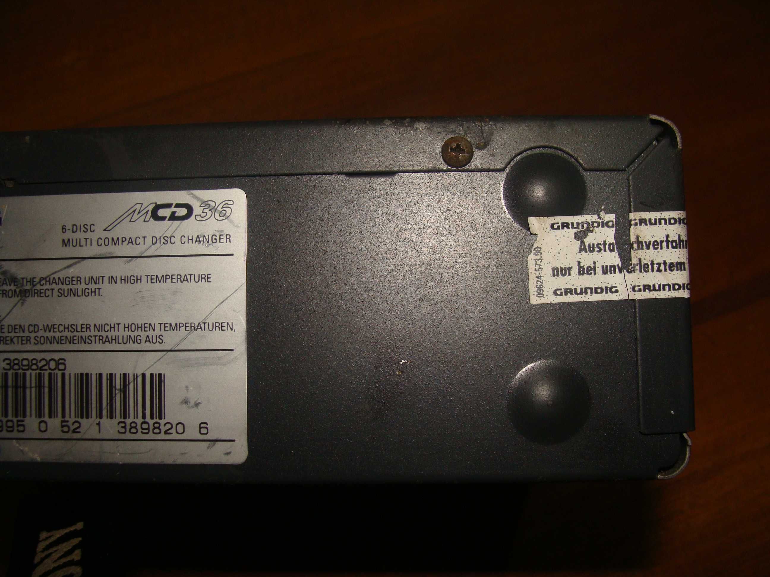 Grundig Compact Disc - MCD 36 - 6 disc