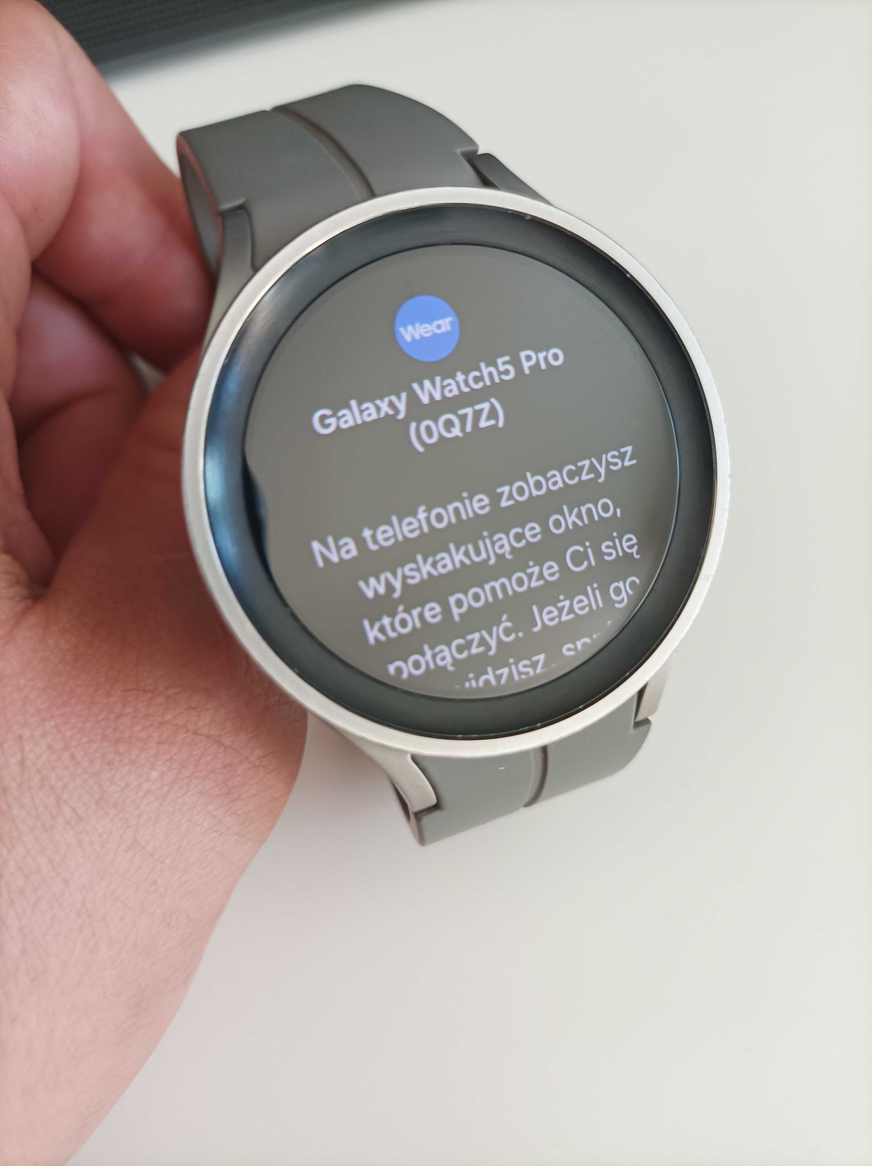 Samsung  Galaxy Watch 5 Pro Gwarancja !   Stan idealny
