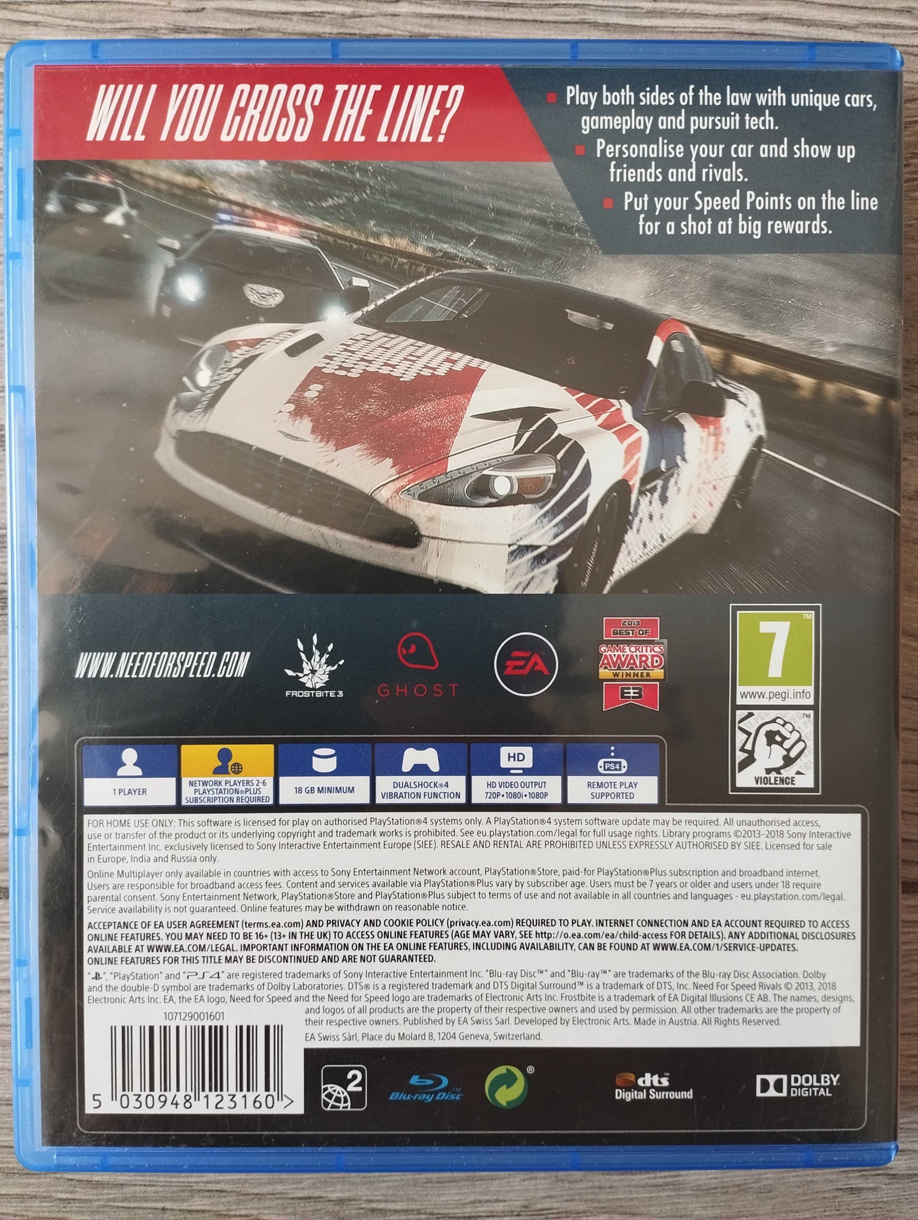 Gra Need For Speed Rivals PS4/PS5 Playstation