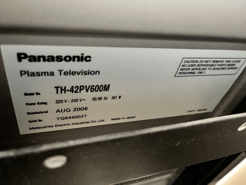 Телевізор Panasonic TH -42 PV600M Plasma