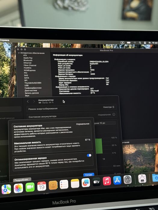 MacBook Pro 13, 2020, Apple M1, 256gb, Silver